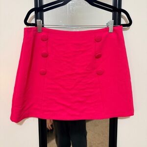 Zara Hot Pink Mini Skirt